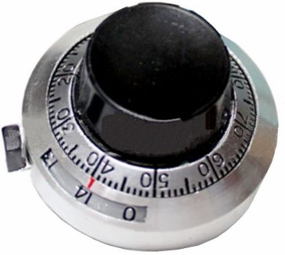 Picture of DIAL FOR 10/15-TURN POT 46mm. 6.35mm SHAFT